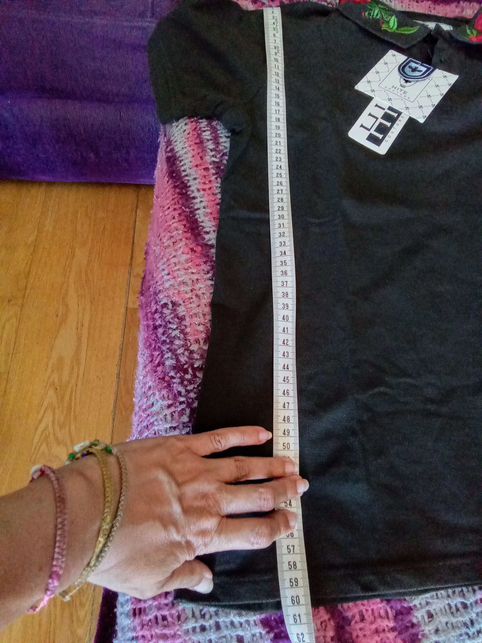 Nieuwe geborduurde herenpolo met labels – photo 9